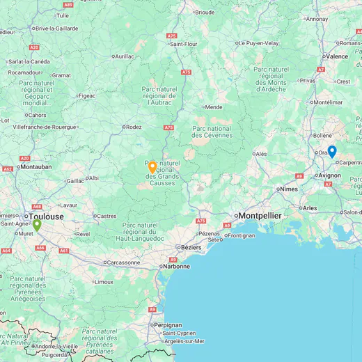 Lien vers la google map des ISFME