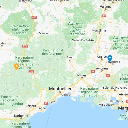 Lien vers la google map des ISFME